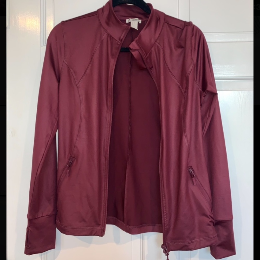 Forever 21 Athletic Zip Up